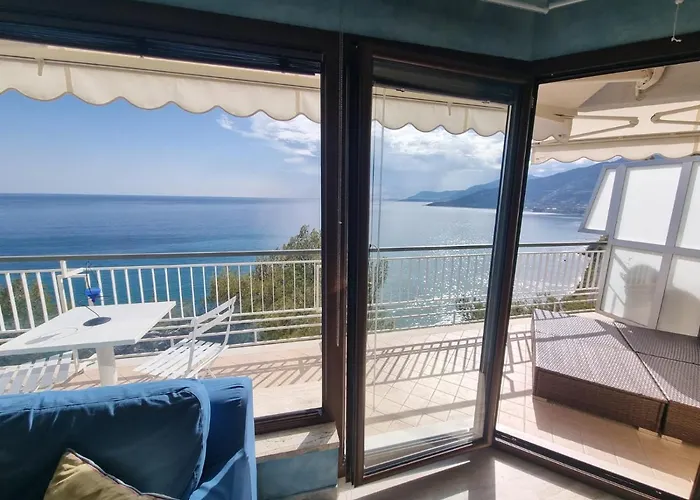 Sea And Monaco Charme View On The *